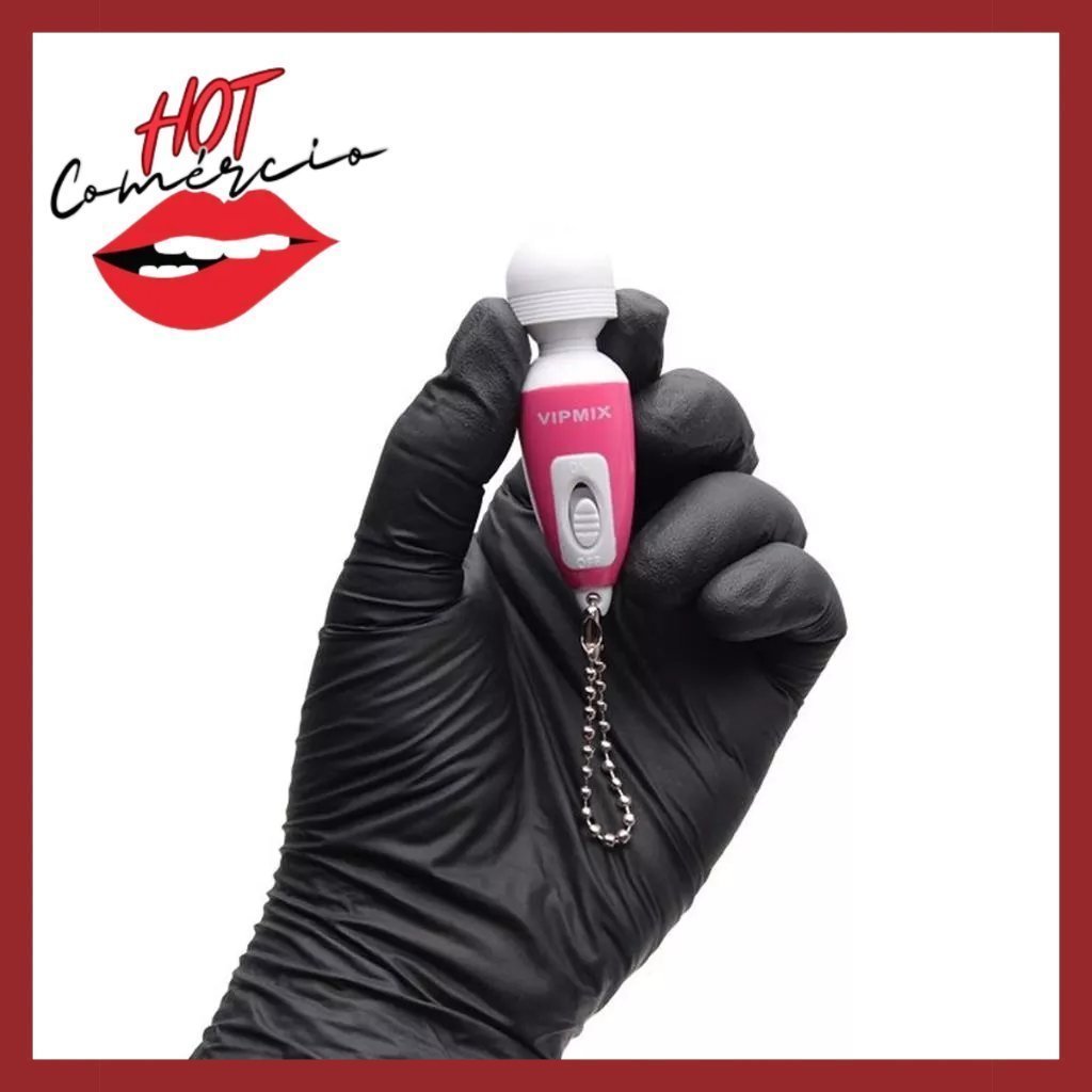Mini Vibrador Feminino Portátil Chaveiro – Prazer Discreto