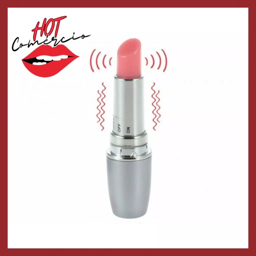 Vibrador Feminino Batom: Estimulador de Clitóris Discreto