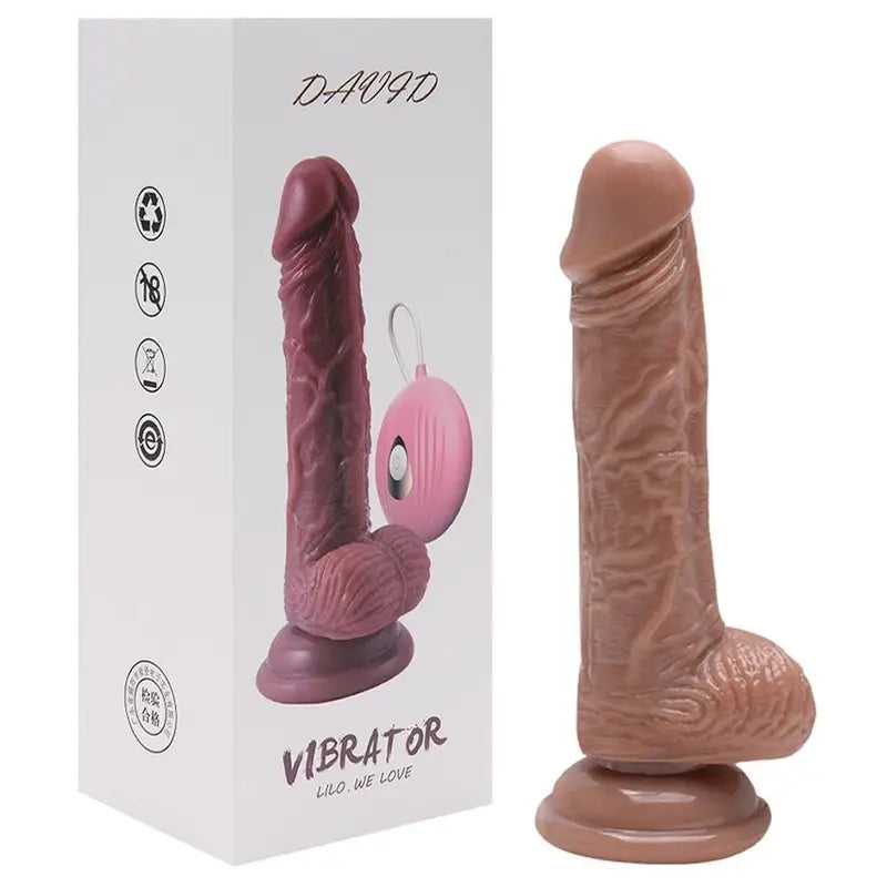 Pênis Realístico Vibrador 10 Vibrações We Love Lilo – DAVID