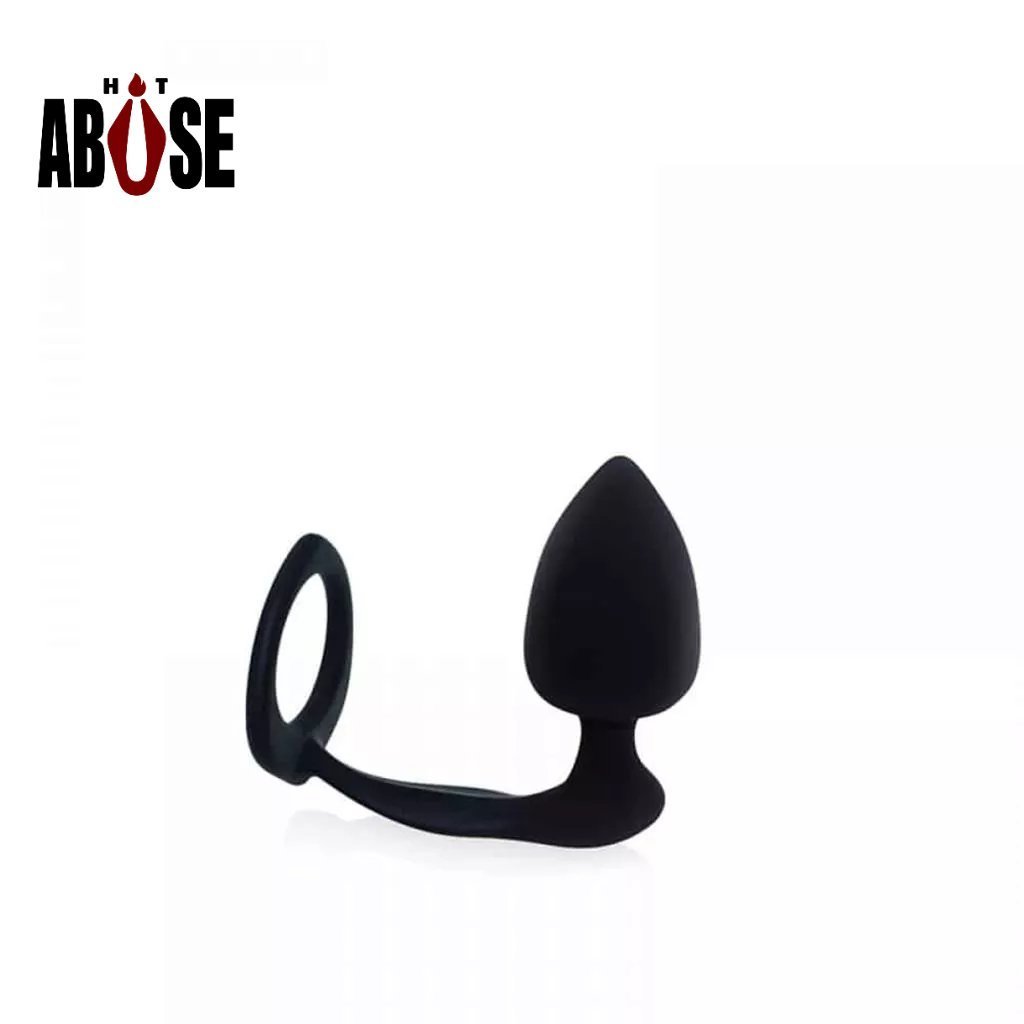 Estimulador Massageador De Prostata C/ Anel Peniano Silicone