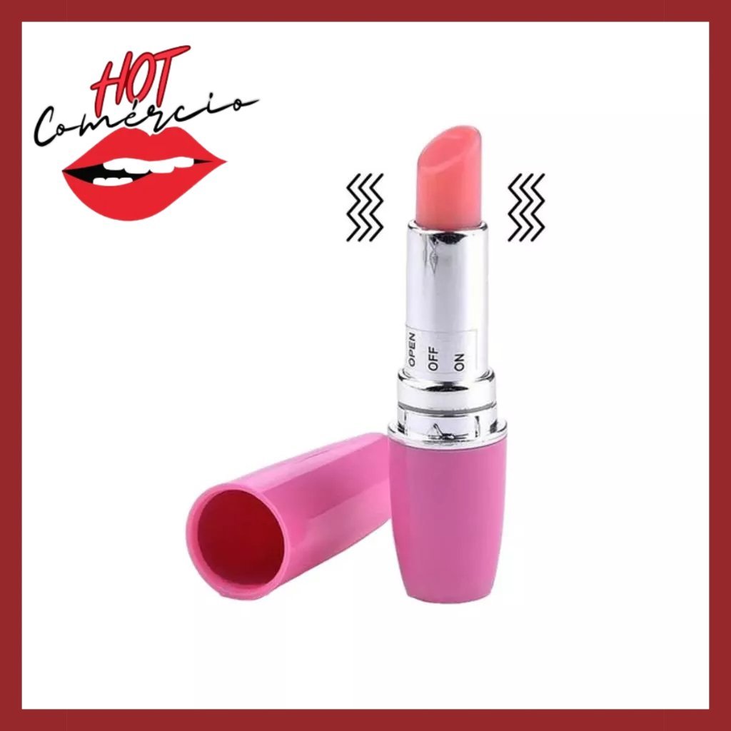 Vibrador Feminino Batom: Estimulador de Clitóris Discreto