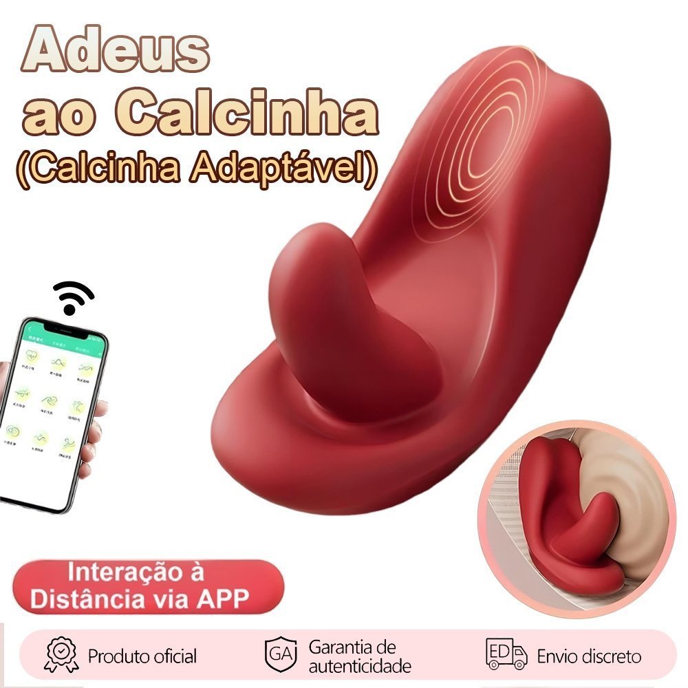 Vibrador de Calcinha Oculto Duplo Motor – Controle APP