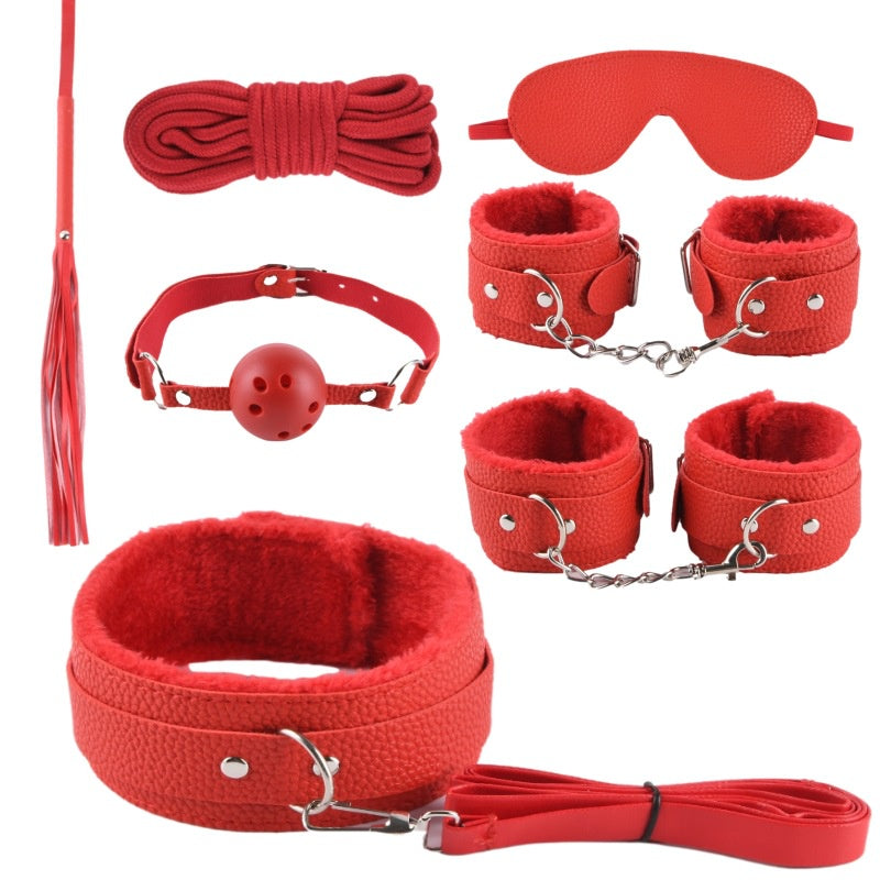 Kit Sado Fetiche 7 peças